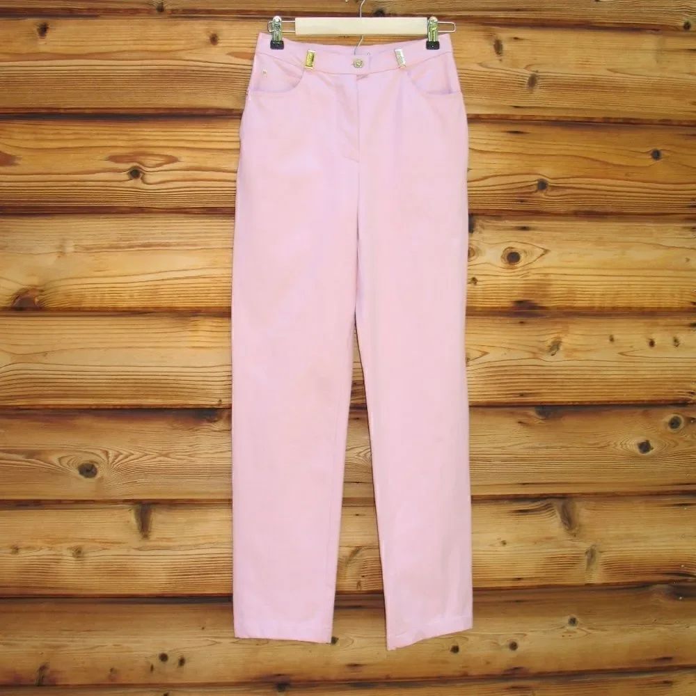 St. John by Marie Pink High Rise Jeans
